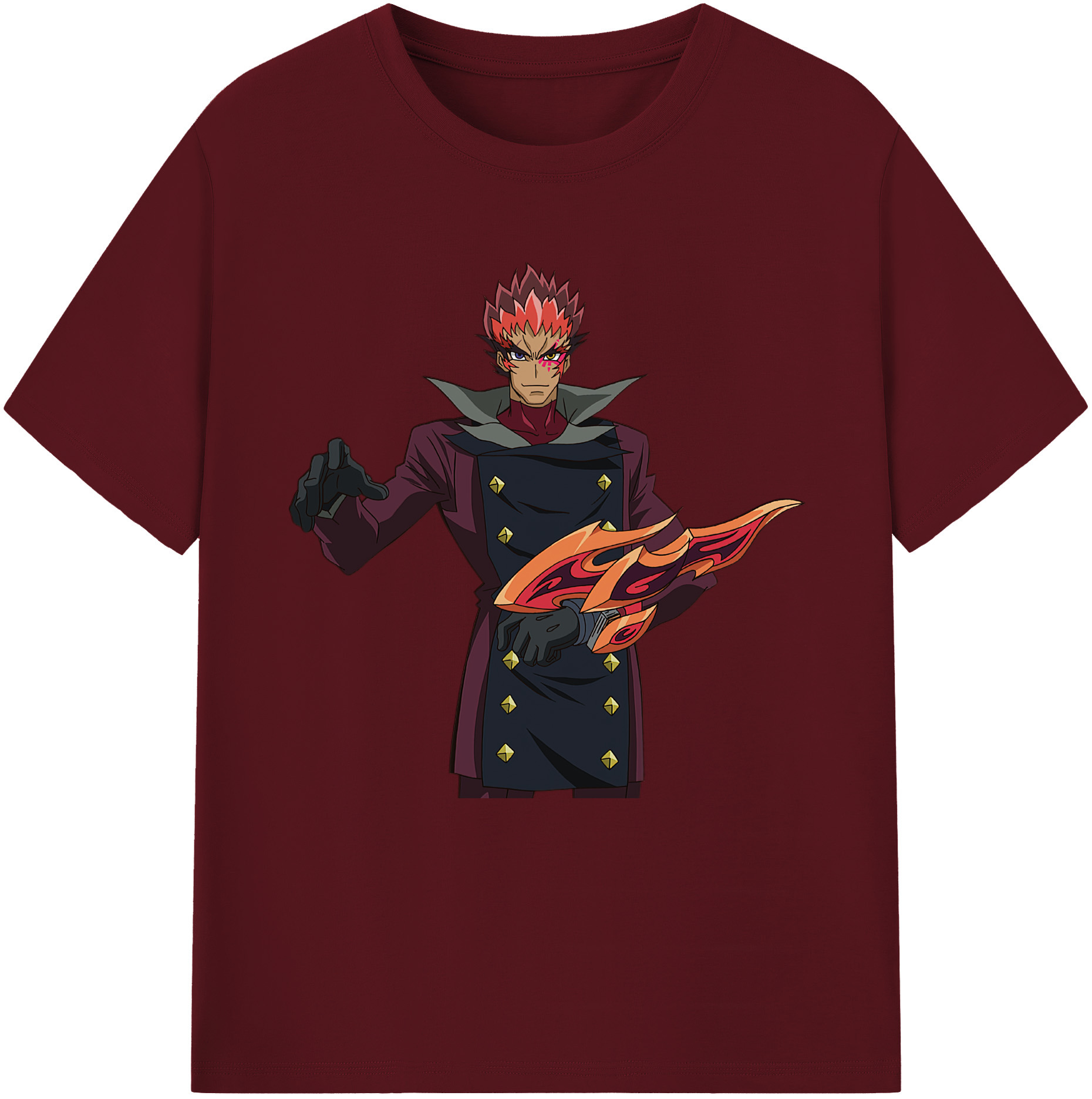 （画像用） 遊☆戯☆王 Yu-Gi-Oh! 綿100％半袖Tシャツ（フロントプリント）